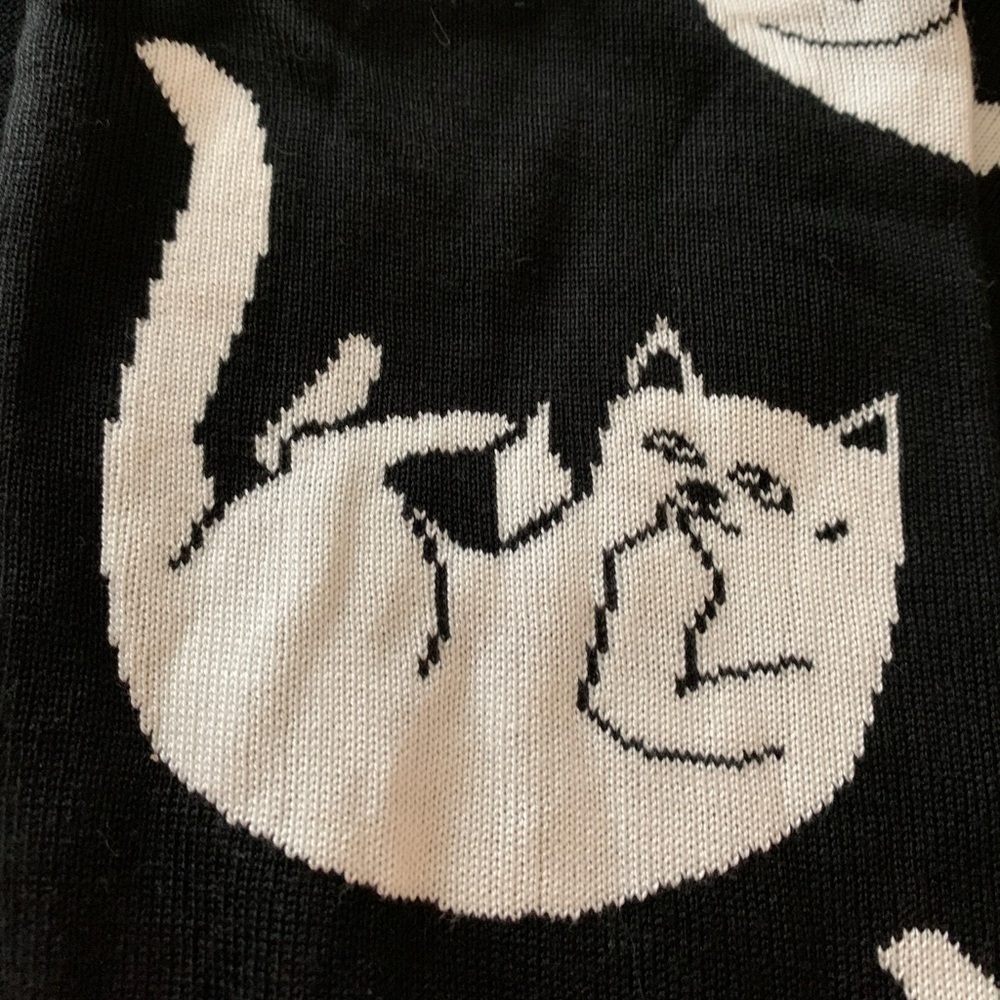 RIPNDIP Falling For Black Sweater (size Large) - Picture 2 of 8